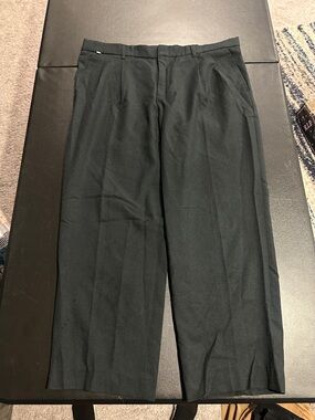 Men's Black Dress Pants - Classic Formal Trousers